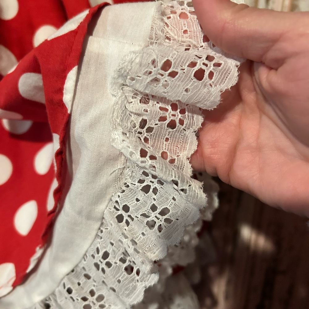 Disney Red and White Minnie Mouse Dress - Picture 6 of 16